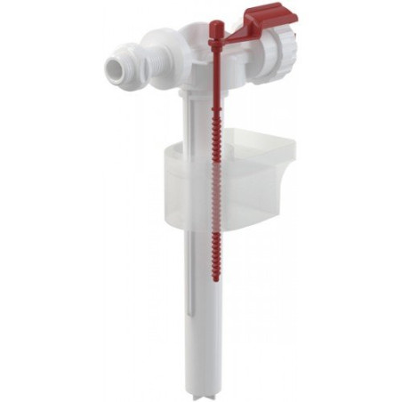Šoninio pajungimo WC pripildymo mechanizmas ALCA PLAST, sriegis 3/8""