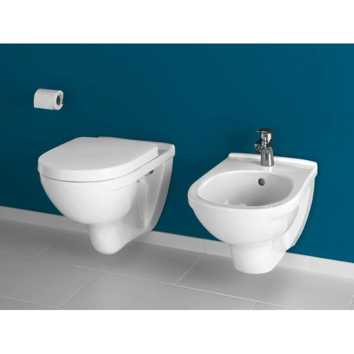 Potinkinis unitazo rėmas GROHE Rapid SL 4 in 1 + pakabinamas unitazas VILLEROY & BOCH O.Novo su soft-close dangčiu