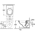 Potinkinis unitazo rėmas GROHE Rapid SL 4 in 1 + pakabinamas unitazas VILLEROY & BOCH O.Novo su soft-close dangčiu