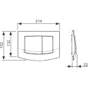Pakabinamo unitazo GUSTAVSBERG Hygienic Flush ir potinkinio rėmo TECE 4 in 1 komplektas