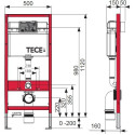 Pakabinamo unitazo GUSTAVSBERG Hygienic Flush ir potinkinio rėmo TECE 4 in 1 komplektas