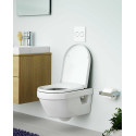 Pakabinamo unitazo GUSTAVSBERG Hygienic Flush ir potinkinio rėmo GEBERIT 4 in 1 komplektas