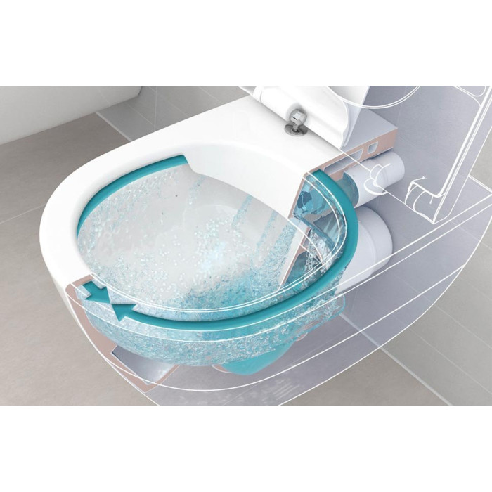 Pakabinamo unitazo GUSTAVSBERG Hygienic Flush ir potinkinio rėmo GEBERIT 4 in 1 komplektas