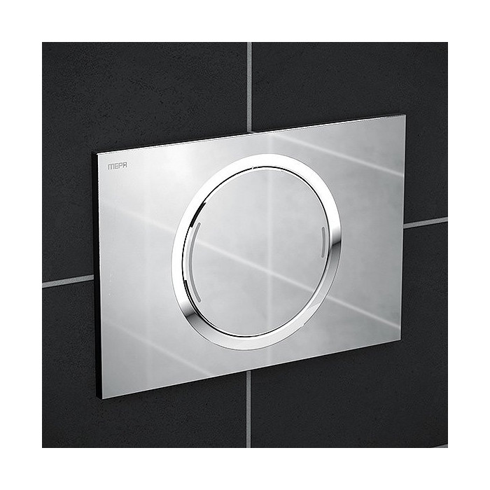 Potinkinis unitazo rėmas MEPA VeraVIT 6 in 1, chromuotas + pakabinamas unitazas CERSANIT City Oval