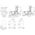 Pastatomas unitazas VILLEROY & BOCH Subway 2.0 Direct Flush su Soft Close dangčiu