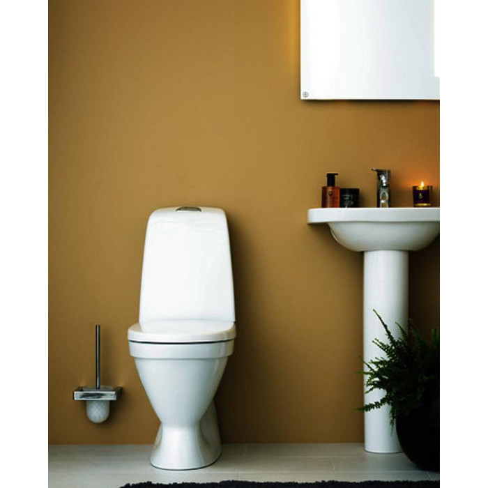 Pastatomas unitazas GUSTAVSBERG Nautic 1510 C+ Hygienic Flush su soft close dangčiu