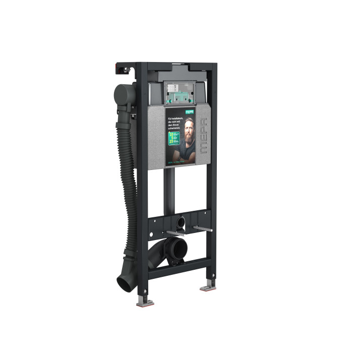 Potinkinis unitazo rėmas MEPA nextVIT Air-WC manuell + mygtukas (4 in 1)