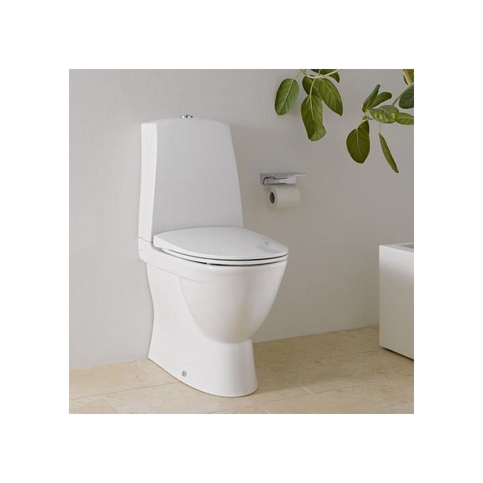 Pastatomas unitazas LAUFEN Pro Nordic su LCC danga Rimless ir SLIM lėtai nusileidžiančiu dangčiu