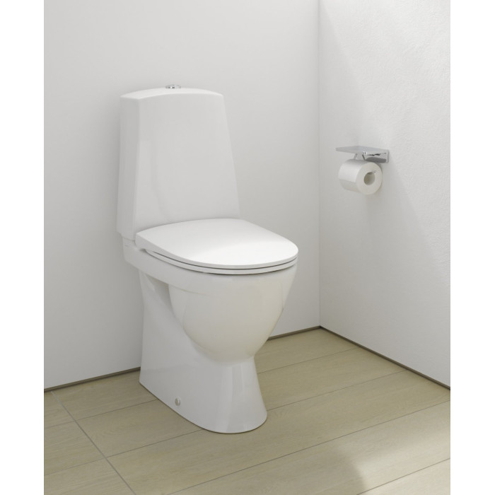 Pastatomas unitazas LAUFEN Pro Nordic su LCC danga Rimless ir SLIM lėtai nusileidžiančiu dangčiu