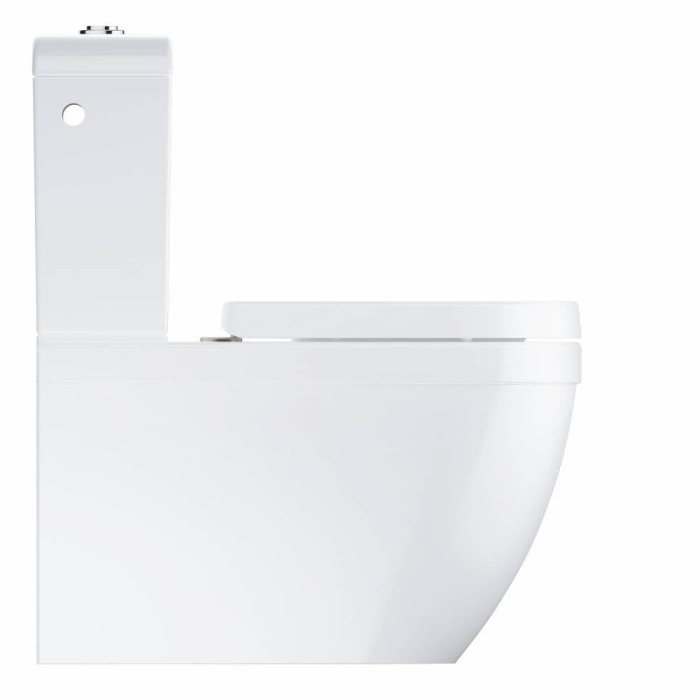 Pastatomas unitazas GROHE Euro Ceramic su dangčiu, 39462000