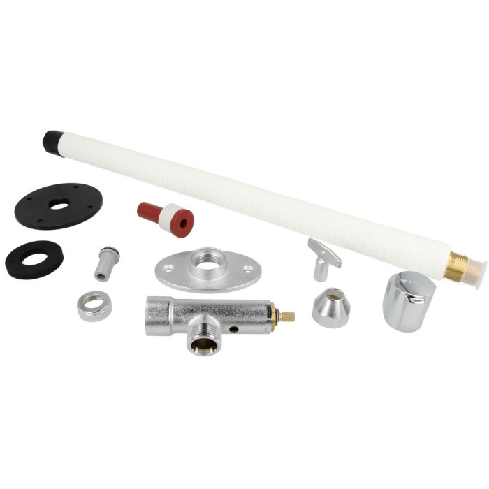 Neužšąlantis lauko čiaupas SCHELL Polar II set 200 / 500 mm storio sienoms