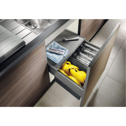 Atliekų rūšiavimo sistema 50 cm spintelei BLANCO SELECT II 50/2, 2 x 19 l