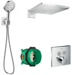 Potinkinis termostatinis dušo 6 in 1 komplektas HANSGROHE Raindance E 300 1jet, 27952000