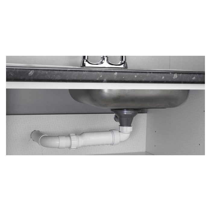 Sauso tipo nuotekų vožtuvo jungtis WAVIN HepvO 32 mm x 1 1/4" išorė