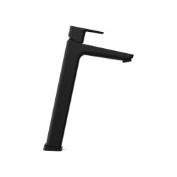 Praustuvo maišytuvas aukštas be dugno vožtuvo RAVAK 10° 244 mm Free black
