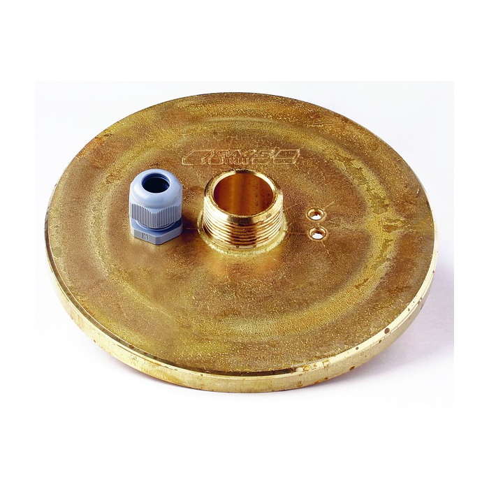 Giluminio gręžinio dangtelis su sriegiu D140 mm x 1 1/4" išorinis