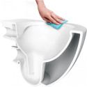 Potinkinis GROHE Rapid SL rėmas su chromuotu mygtuku ir klozetu DEANTE Peonia Rimless