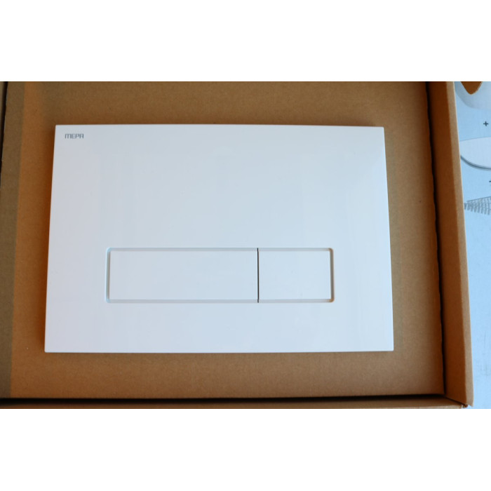 Potinkinis unitazo rėmas MEPA 4 in 1, mygtukas baltas 421800