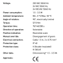 Pavara pamaišymo vožtuvui LK ARMATUR LK 950 24 V, 5 Nm