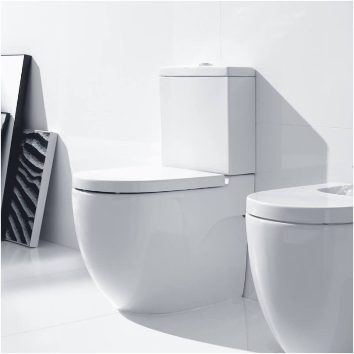 Pastatomas unitazas ROCA Meridian Compact Rimless