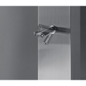 Lauko dušo panelis MEPAshower steel 717