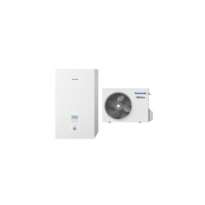 Šilumos siurblys oras - vanduo 7 kW PANASONIC, su 200 l talpa, vienfazis