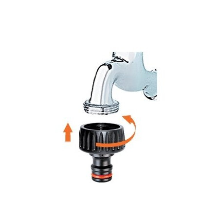 Jungtis CLABER 1"" vidus, 8628