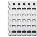 Aliuminis radiatorius FONDITAL Exclusifo 500/100 - 24 sekcijų