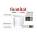 Aliuminis radiatorius FONDITAL Exclusifo 500/100 - 24 sekcijų