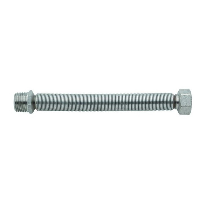Lanksti nerūdijančio plieno žarnelė MEPA Luxury 200-420 mm (DN12) 1/2"" vidus / 1/2"" išorė