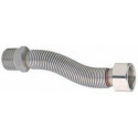 Lanksti nerūdijančio plieno žarnelė MEPA Luxury 500-1000 mm (DN12) 1/2" vidus / 1/2" išorė
