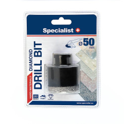 Deimantinis grąžtas SPECIALIST+ akmens masė / keramika D50 (M14)