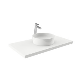 Praustuvas pastatomas RAVAK Moon 1 400 mm (Iš ekspozicijos)