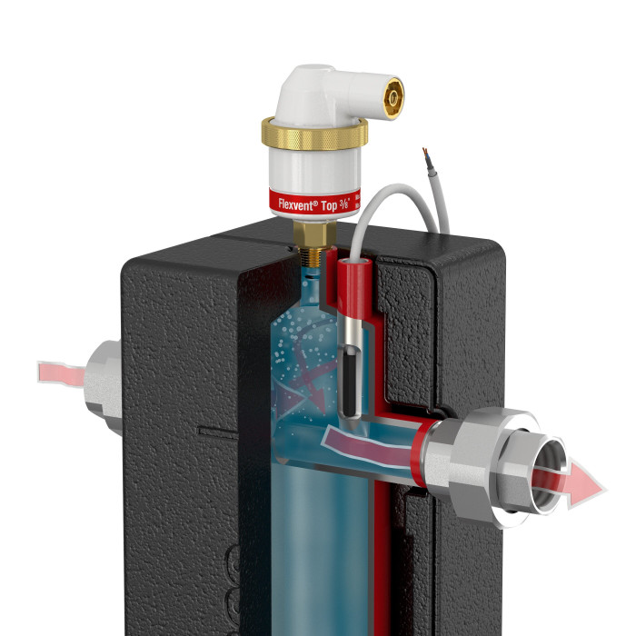 Hidraulinio srauto atskirimo indas FLAMCO FlexBalance EcoPlus C 100 kW - 1 1/4"", 28378
