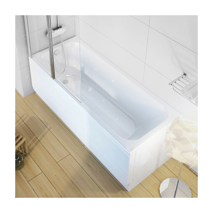 Akrilinė stačiakampė vonia RAVAK Chrome 1700 x 750 mm (Iš ekspozicijos)