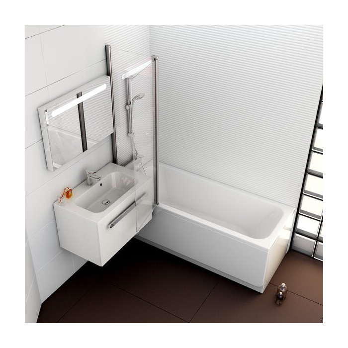 Akrilinė stačiakampė vonia RAVAK Chrome 1700 x 750 mm (Iš ekspozicijos)