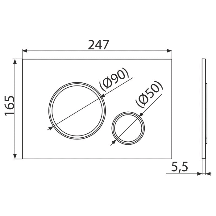 Potinkinis WC rėmo komplektas ALCADRAIN (4 in 1) + pakabinamas unitazas su dangčiu IDEAL STANDARD Tesi su AquaBlade