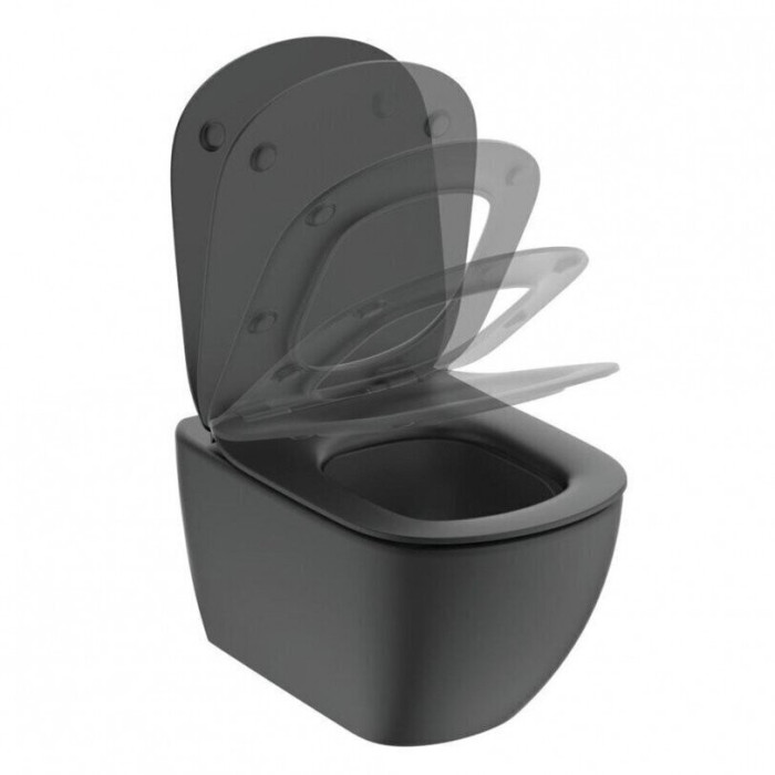 Potinkinis WC rėmo komplektas ALCADRAIN (4 in 1) + pakabinamas unitazas su dangčiu IDEAL STANDARD Tesi su AquaBlade