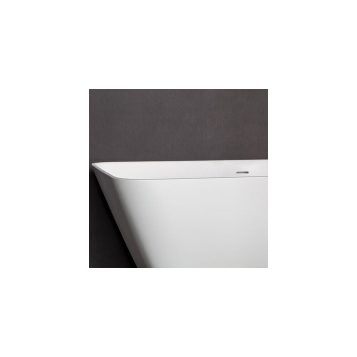 Akmens masės vonia PAA Quadro Silkstone, 700 x 1590 mm, VAQUABSS/00