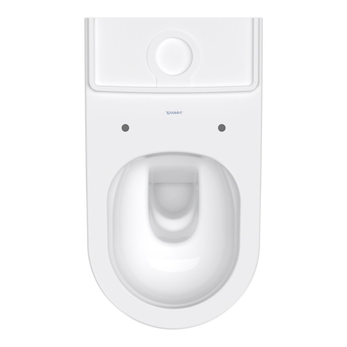 Pastatomas unitazas DURAVIT D-Neo Rimless su lėtai nusileidžiančiu dangčiu