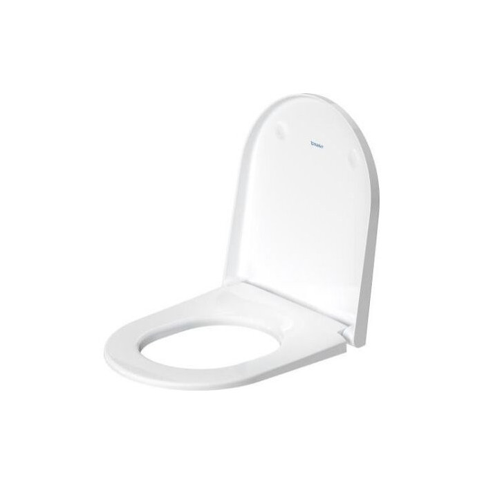 Pastatomas unitazas DURAVIT D-Neo Rimless su lėtai nusileidžiančiu dangčiu