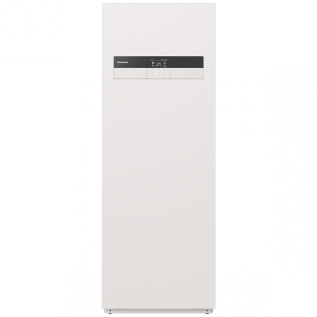 K naujausios kartos šilumos siurblys oras - vanduo 5 kW PANASONIC Aquarea su integruotu 185 l boileriu, vienfazis