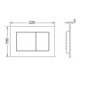 Potinkinis universalus unitazo (WC) rėmo komplektas TECEprofil Base (4 in 1) + pakabinamas unitazas LAUFEN Pro Rimless su slim S