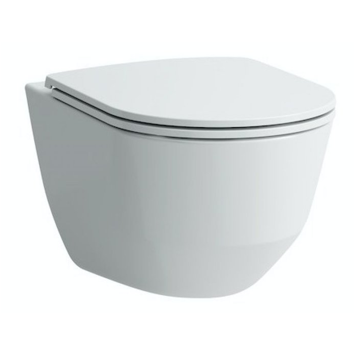 Potinkinis universalus unitazo (WC) rėmo komplektas TECEprofil Base (4 in 1) + pakabinamas unitazas LAUFEN Pro Rimless su slim S