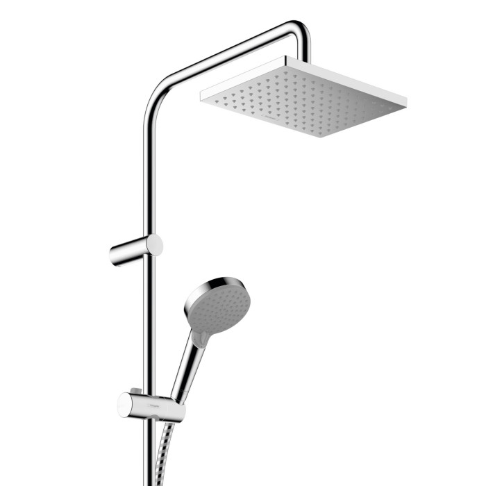 Termostatinė dušo sistema su snapu voniai HANSGROHE Vernis Shape 230, 26098000
