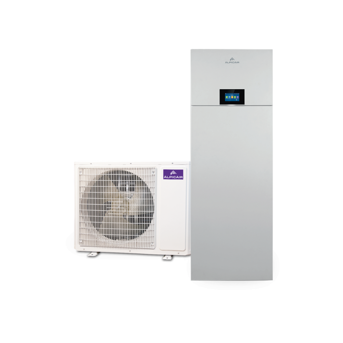 Šilumos siurblys oras-vanduo ALPICAIR 9,5/6,5 kW, AWIB/AWO-100WRDC1