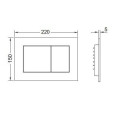 Potinkinis universalus unitazo (WC) rėmo komplektas TECEprofil Base (4 in 1) + pakabinamas unitazas LAUFEN Lua Rimless su slim S