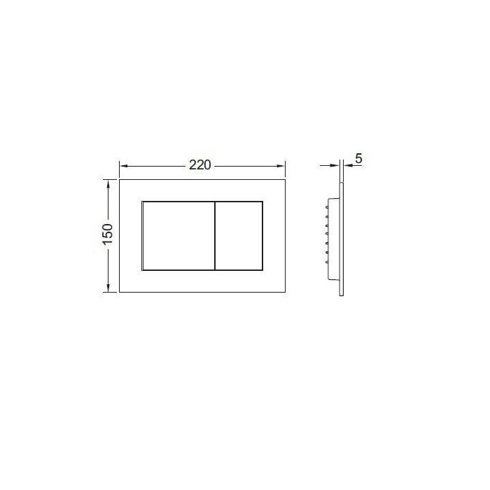 Potinkinis universalus unitazo (WC) rėmo komplektas TECEprofil Base (4 in 1) + pakabinamas unitazas LAUFEN Lua Rimless su slim S