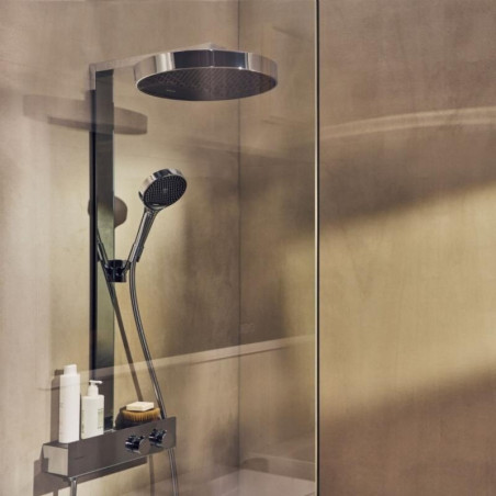Termostatinė lietaus dušo sistema HANSGROHE Rainfinity 360 Showerpipes 1jet, 26853000