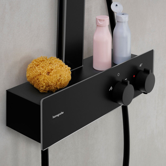 Termostatinė lietaus dušo sistema HANSGROHE Rainfinity 360 Showerpipes 1jet, 26853670